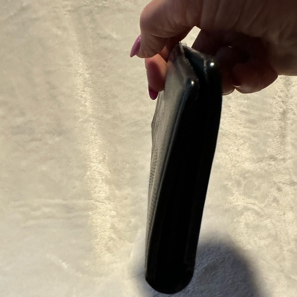 Louis Vuitton Dark Blue Damien Patterned Leather Long Wallet - Picture 7 of 8